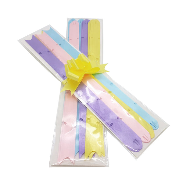 Pastel Gift Bows - Pack of 10-Easter Gift Bow Selection