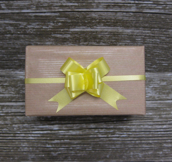 Small Yellow Pull Bows-Small Yellow Bows