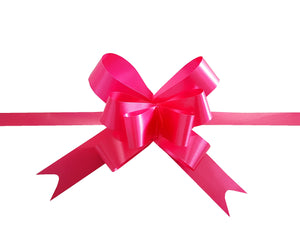 Cerise Gift Bow-Dark Pink Pull Bow