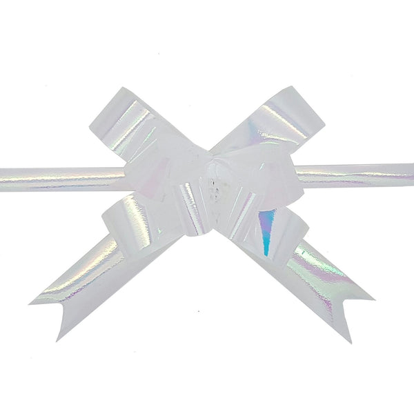 Iridescent Pull Bows - Pack of 50 - Hallons
