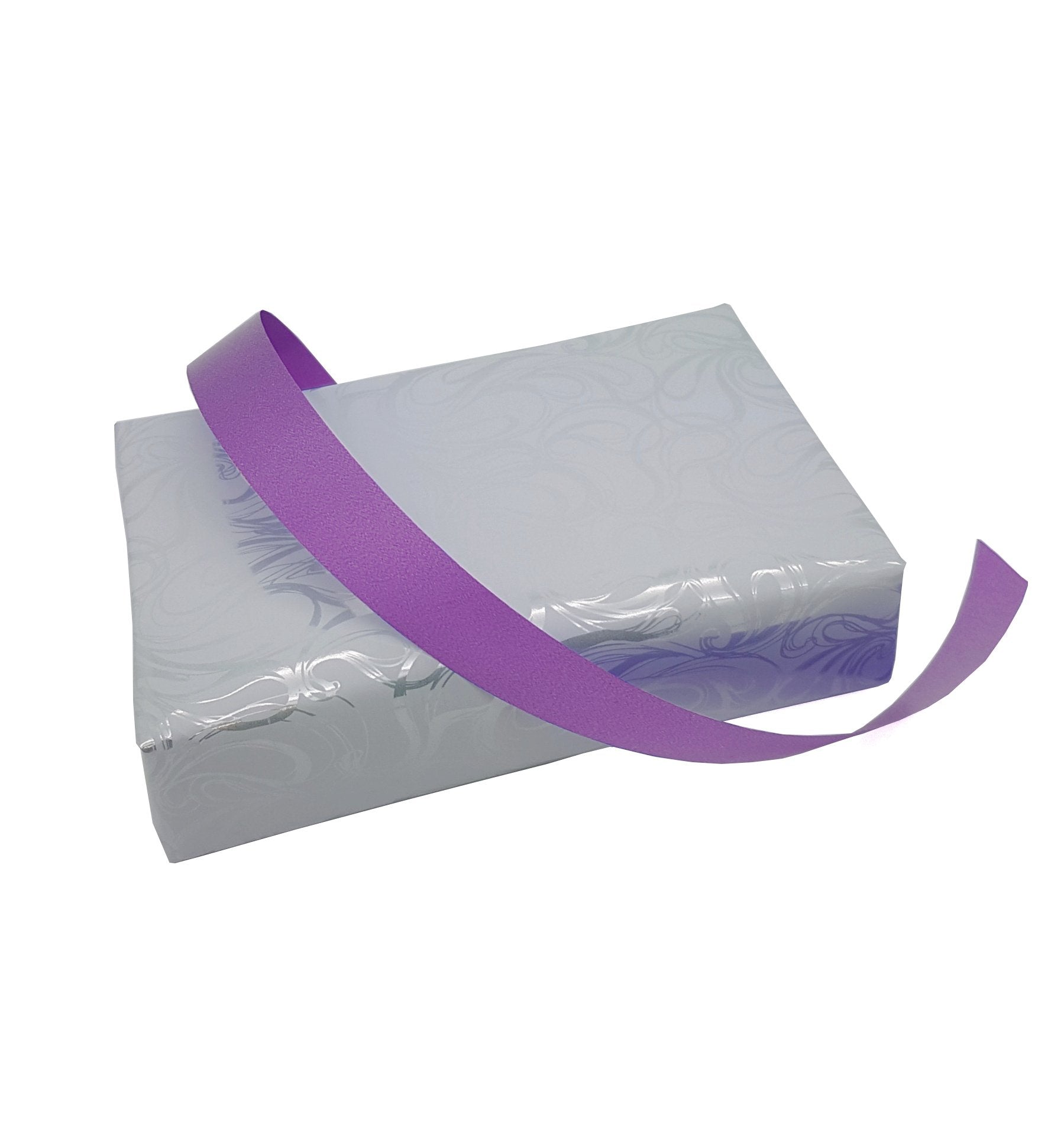 Soft Sheen Purple Poly Tear Ribbon-Gift-Floristry Ribbon