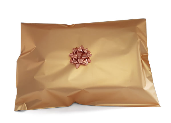 Rich Brown and Gold Large Gift Bags - Hallons