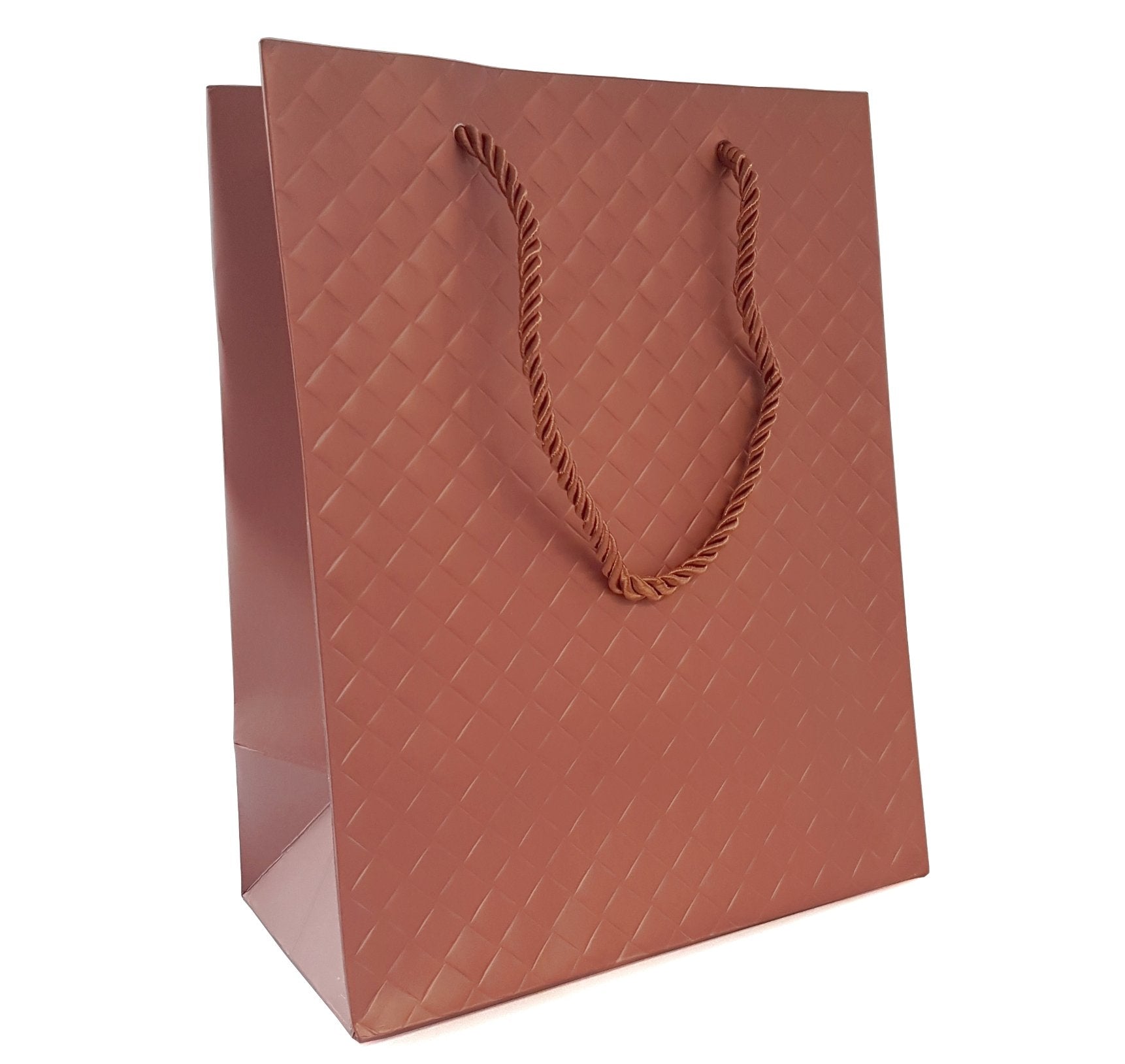 Rose Gold Copper Gift Bags - 2 Sizes - Pack 10