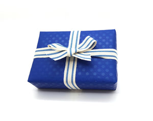 Royal Blue Counter Roll-Blue Trade Gift Wrap