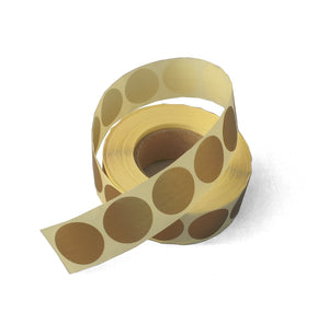 Gold Foil Seals-Gold Bag Closers-Matte Gold Seals
