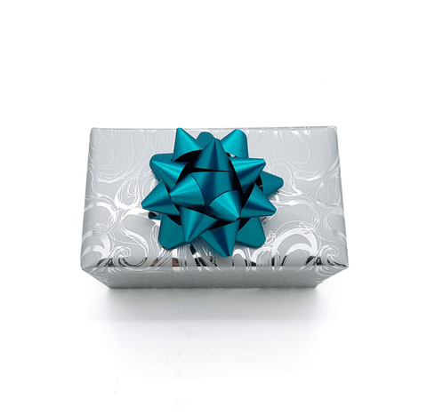 Silver Swirl Wrapping Paper-Silver Trade Wrapping Paper