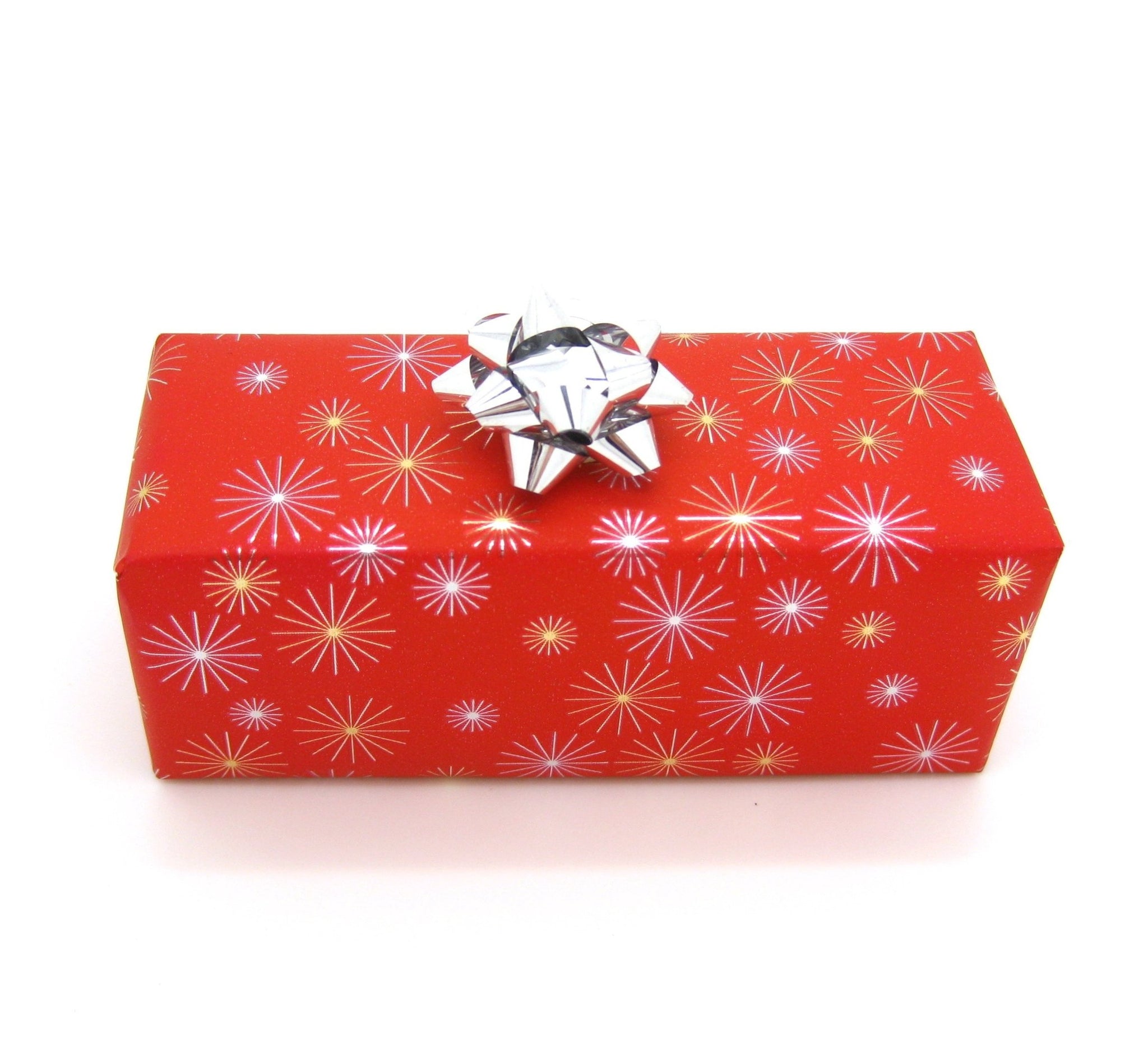 Red Star Design Xmas Wrapping Paper-Trade Xmas Gift Wrap
