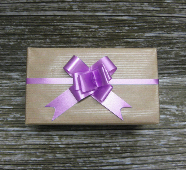 Lilac Pull Bow-Small Lilac Pull Bow