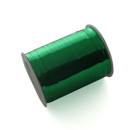 Xmas Curling Ribbon-Shiny Green Curling Ribbon