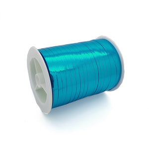 Sky Blue Curling Ribbon-Shiny Aqua Curling Ribbon