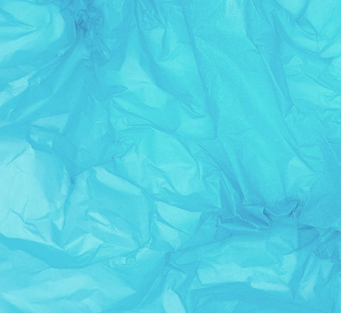 Turquoise Tissue Paper - Hallons