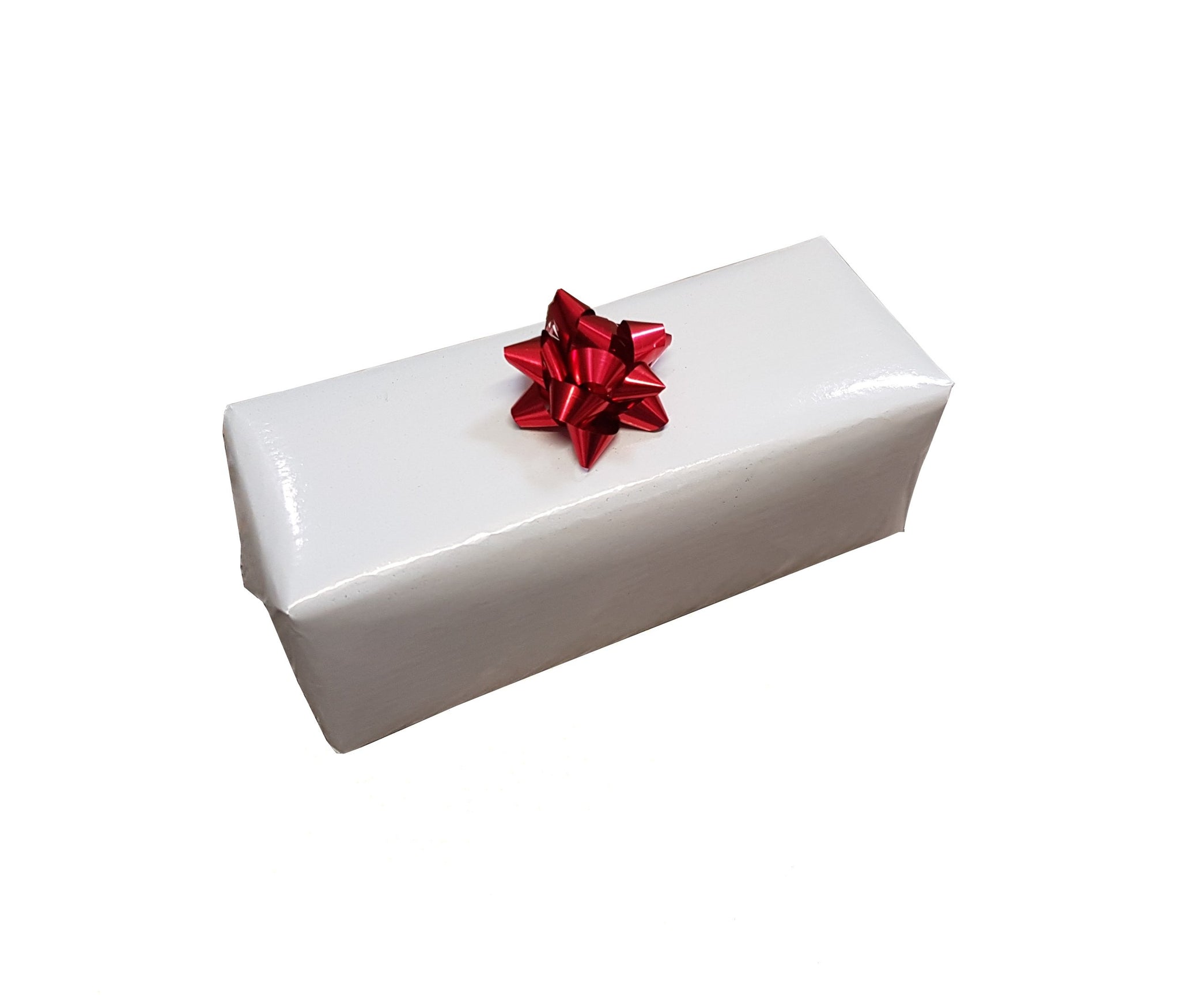 Plain White Gloss Gift Wrap Counter Rolls